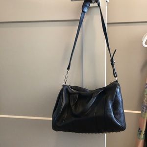 Alexander Wang black duffle bag purse